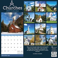 TF Publishing 2024 Churches Wall Calendar