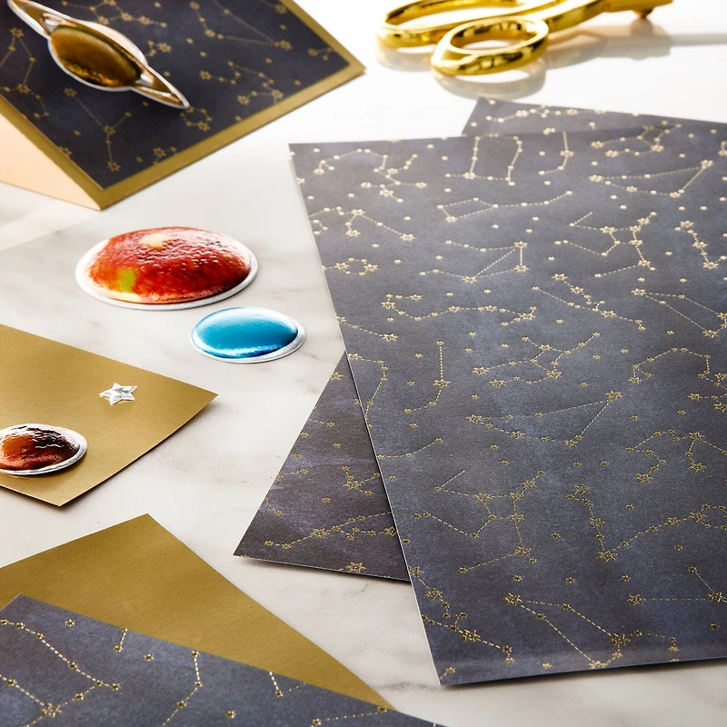 Foil Constellation Paper by Recollections™, 12" x 12"
