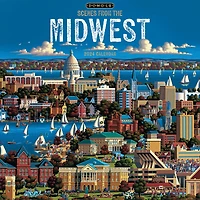 TF Publishing 2024 Scenes from the Midwest Wall Calendar