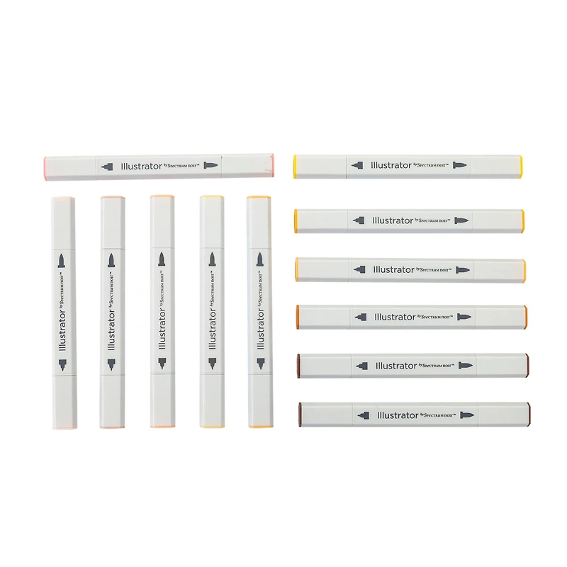 Spectrum Noir™ Illustrator Figure Dual-Tip Brush Markers