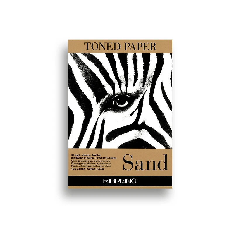 5 Pack: Fabriano® Sand Toned Paper Pad, 8.25" x 11.75"