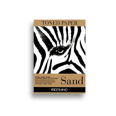 5 Pack: Fabriano® Sand Toned Paper Pad, 8.25" x 11.75"