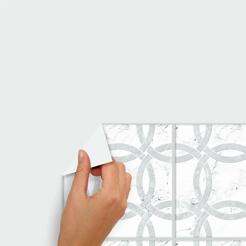 RoomMates Interlocking Circle Tile Backsplash Giant Decals