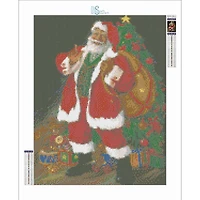 Sparkly Selections Santa Diamond Painting Kit, Round Diamonds