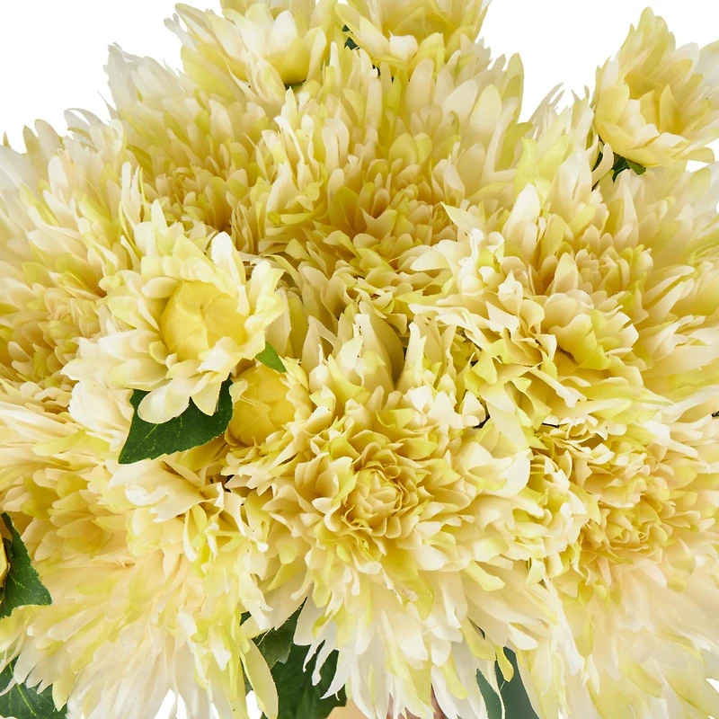 32" White Dahlia Artificial Flower Stem, 8ct.