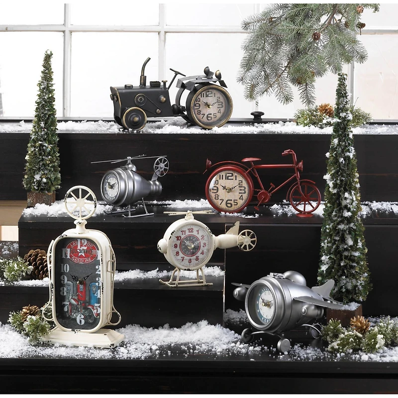 Gas Station Tabletop Clock