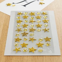 Gold Glitter Star Stickers by Recollections™
