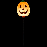 5ct. Jack-O-Lantern Shaped Halloween Pathway Markers