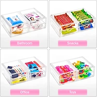 Sorbus 4-Drawer Extra Large Acrylic Cosmetic Organizer