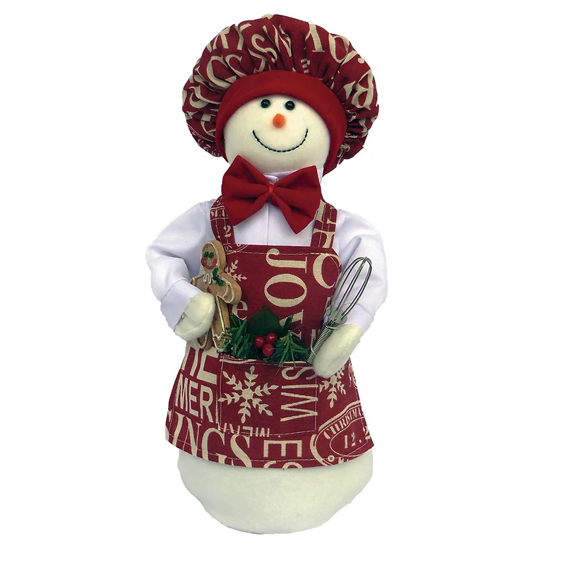 Santa's Workshop 12" Baking Snowman