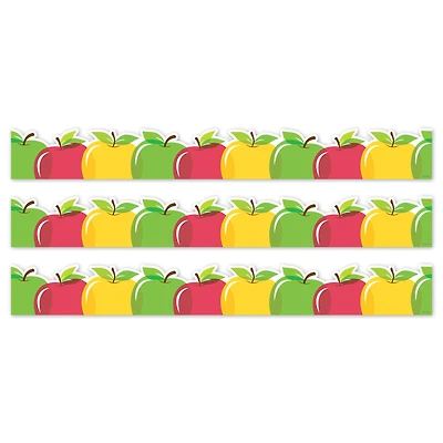Creative Teaching Press® Apple Time Apples EZ Border, 48ft. Per Pack, 3 packs