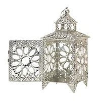 13.5" Crown Jewels Candle Lantern