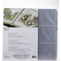 We R Memory Keepers® 12" x 12" Post Photo Sleeves with 4" x 6" Pockets, 10ct.
