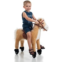 Toy Time Plush Walking Horse Ride-On