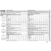 Simplicity® Pattern CS8106 (8.5-16.5)