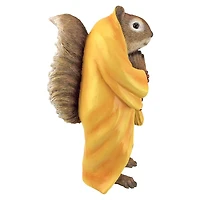 Design Toscano 10.5" Sensei Monk Zen Garden Squirrel Animal Statue