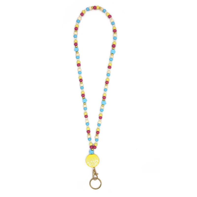Assorted Bead Lanyard by Fab Finds