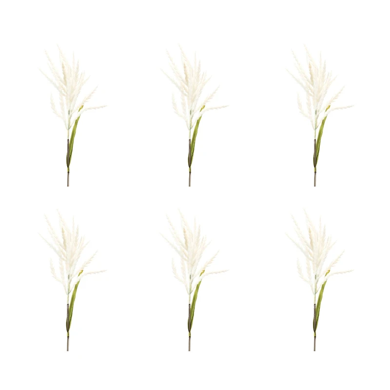 34" White Astilbe Stems, 6ct.