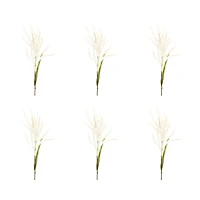 34" White Astilbe Stems, 6ct.