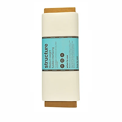 Structure One Sided Fusible Interfacing Bolt, 20" x 20yd.