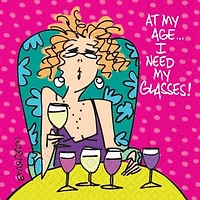 JAM Paper I Need My Glasses Cocktail Napkins, 40ct.