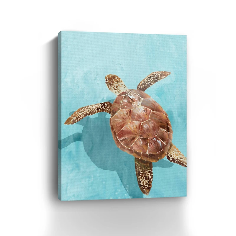 Lumaprints Ocean Deep Turtle II Canvas Giclée