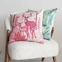 Hello Honey® Green Fauna Accent Pillow