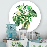 Designart - Tropical Green Leaves In Summer Times I