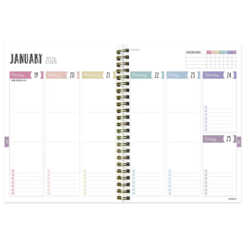 TF Publishing 2025-2026 Jolly Good Year Medium Weekly/Monthly Planner