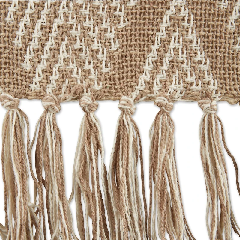 DII® Natural Tone Multi Diamond Throw