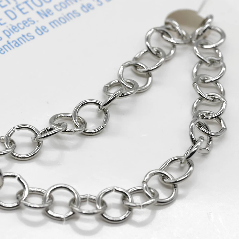 Silver Bracelet Chains by Creatology™, 2ct.