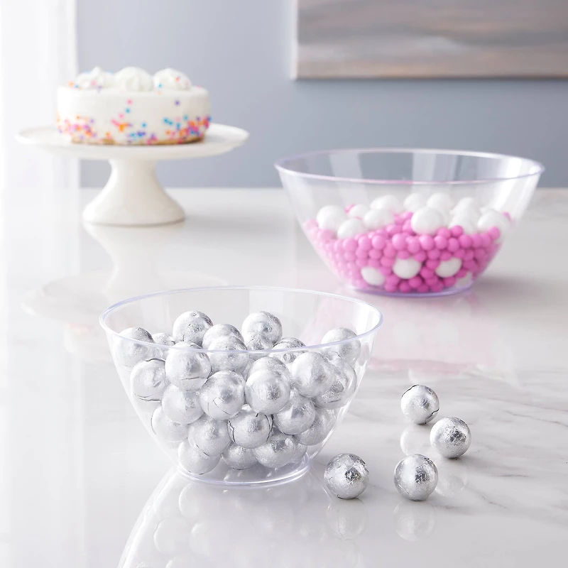 24oz. Clear Plastic Serving Bowl by Celebrate It™