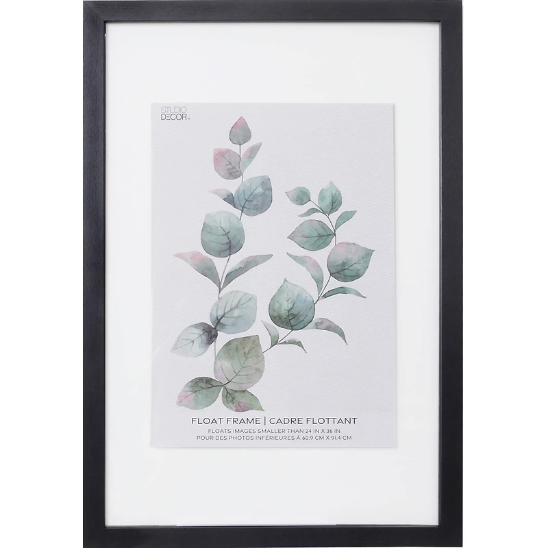 Black 24" x 36" Float Frame by Studio Décor®