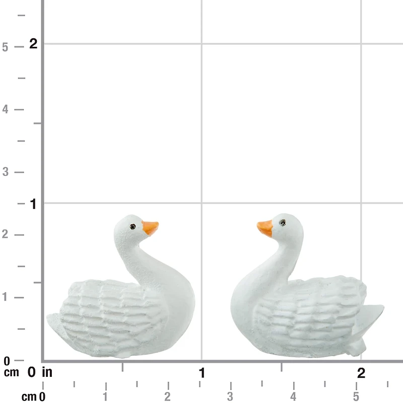 Mini White Swans by Make Market®