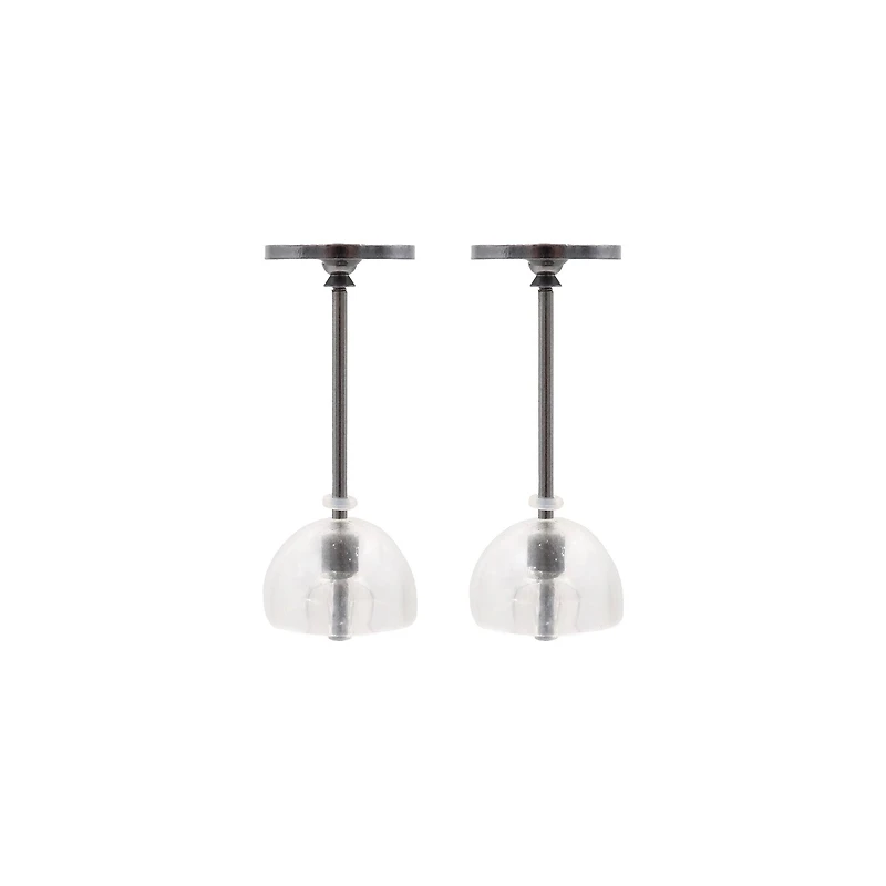 Miniature Silver Pendant Lights, 2ct. by Make Market®