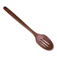 13" Acacia Wood Slotted Spoon by Makery™