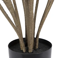 7ft. Potted Artificial Green Fiddle Tree