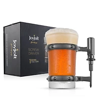 JoyJolt® 17oz. Tools Collection Screwdriver Glass Beer Mug