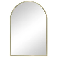 Vegas Cowgirl 12" x 18" Gold Arch Mirror by Ashland®