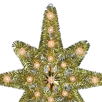 21" Gold Lighted Star of Bethlehem Tree Topper