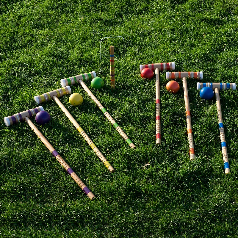 Toy Time Croquet Set with Carrying Case