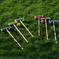 Toy Time Croquet Set with Carrying Case