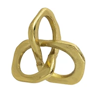 Hello Honey® 9" Gold Abstract Metal Figurine