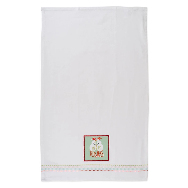 DII® Cozy Christmas Embellished Dishtowel Set