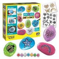 Creativity for Kids® Mandala Dot-a-Rock Painting Kit
