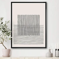 Designart - Minimal Geometric Lines And Squares V