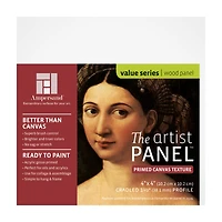 Ampersand™ The Artist Panel™ 4" x 4" Cradled Primed Wood Panel