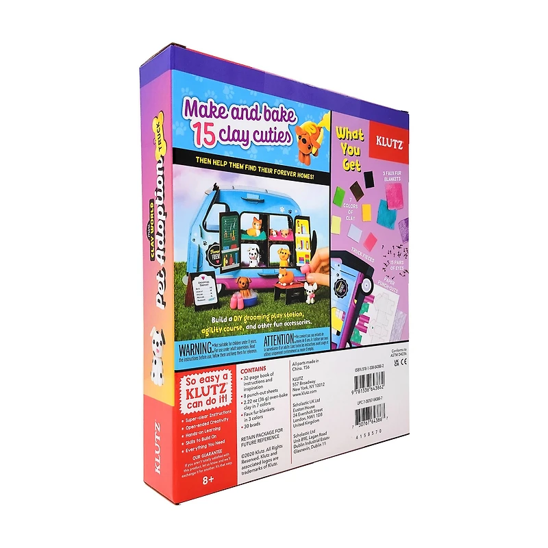 Mini Clay World Pet Adoption Truck