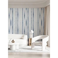 Katie Hunt Denim Blue Hello Shibori Wall Mural