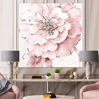 Designart - Indigold Shabby Peonies Pink